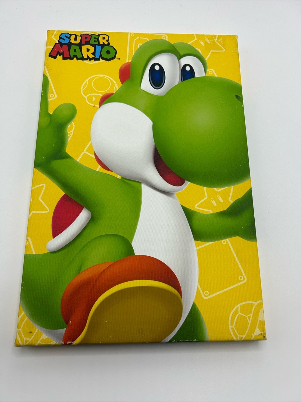 Super Mario Bros Yoshi 2019 Nintendo 8”x12” Canvas